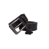 (Big Size) - Men buffalo leather belt | Waist Belt for boys & Mens (Black)